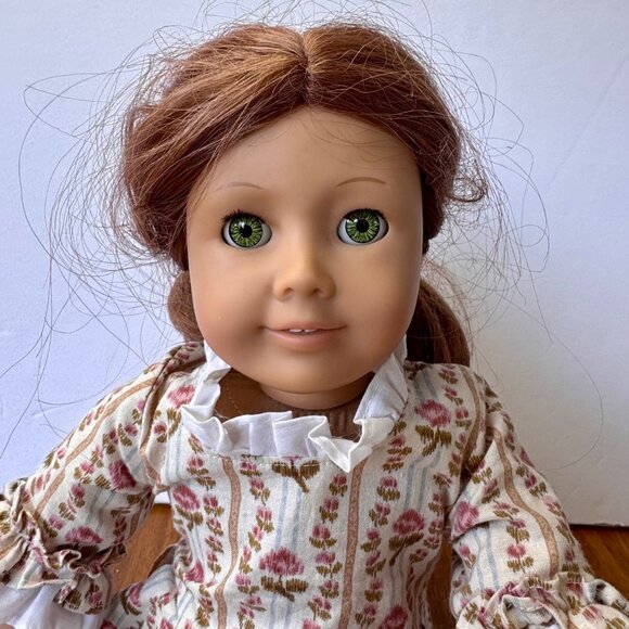 PLEASANT COMPANY Felicity Merriman American Girl Doll 1993 Floral Dress Dreamer - Picture 3 of 11